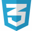 ícone da linguagem css